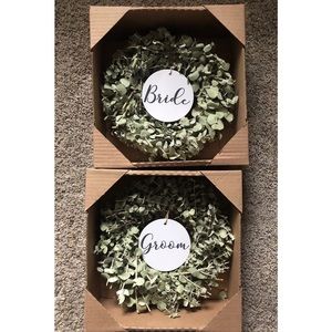 Bride & Groom Wedding Decor